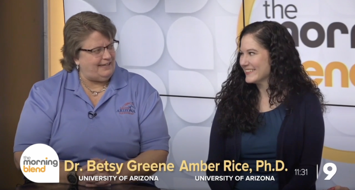 Drs. Greene and Rice on The Morning Blend. 